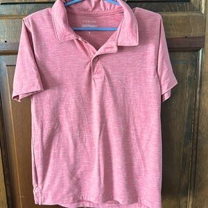 Crewcuts performance size 8 soft polo t shirt
